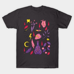 Print Witchcraft weekdays T-Shirt